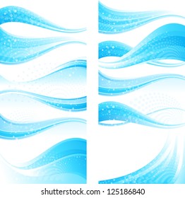 Website banner or header set.