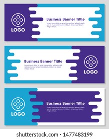 Website Banner Liquid Geometric Millenials Modern Designs Vector - Header Footer Cover Fluid Web Banners Template Background