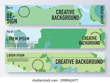 Website banner template design, beautiful trendy abstract design. Suitable for fashion sale and discount promotional social web banner.