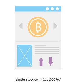website bitcoin business message
