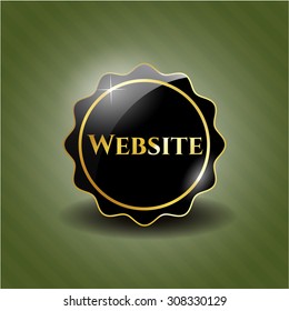 Website black badge