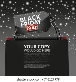Website Black Friday banner for web site