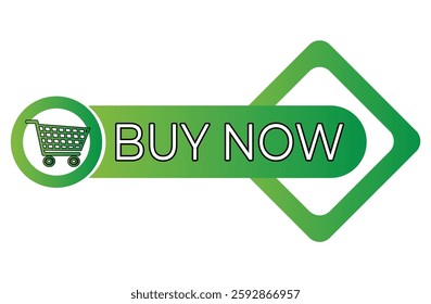 Website button, shopnow, in green tones, graphic elements for designers