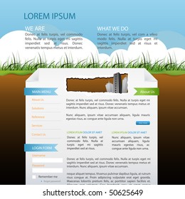 website company template