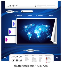 Website design
