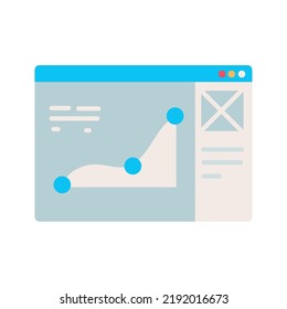 Website Design and Development, icon isolated