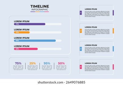 Conjunto de modelos de elementos de design do site: interface do usuário, barra de navegação, formulário de logon e ícones de vetor de layout de página comercial