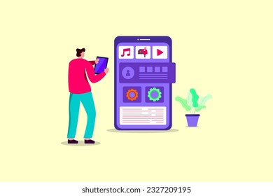 Diseño de sitios web, diseño de aplicaciones móviles, aplicaciones de teléfono de análisis de mercado