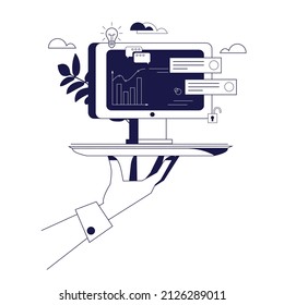 Website design or redesign banner, landing page, advertisement. Designers working on ui ux design or mobile application. Studio or agency prototyping or coding web page or mobile app. Cms development.