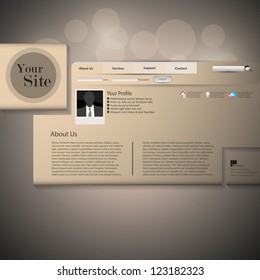 Website Design Template
