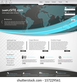 Website Design Template 