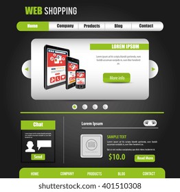 Website Design Template  Design 