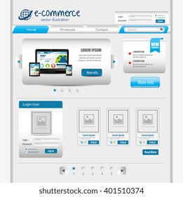 Website Design Template  Design 