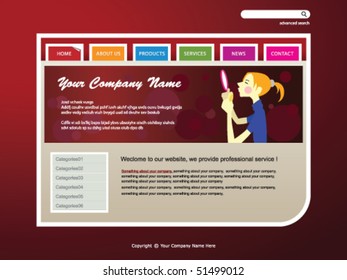 Website Design Template