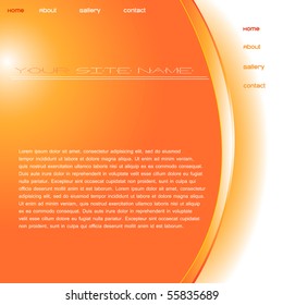 website design template