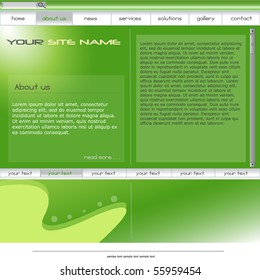 website design template