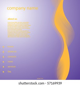 website design template