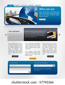 website design template