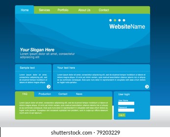 Website Design Template