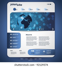 Website Design Template