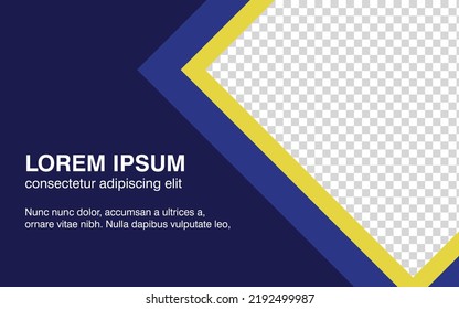 Website design template poster for desktop and mobile applications