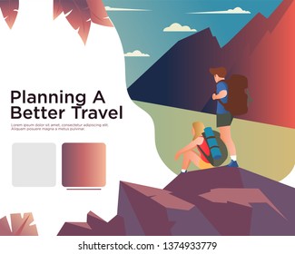 Website Design Template For Travel