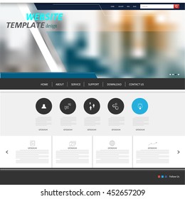 website design template vector. 