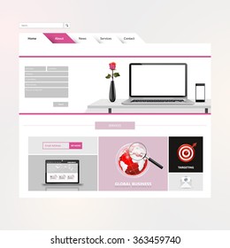Website Design Template For Your Business
