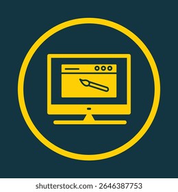 Website Design trendy vector art design perfect amazing design colorful useful illustration.eps