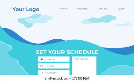 Website design UI/UX for assurance or anything company