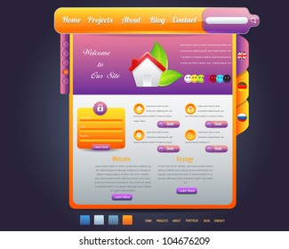 Website Design Vector Elements