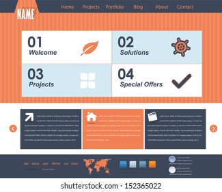 Website Design Vector Elements