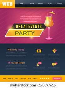 Website Design Vector Elements