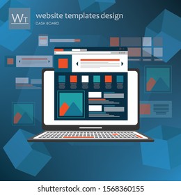 Website Design Wire frame Internet Browser