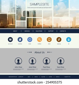 Website Design for Your Business with Singapore Skyline