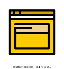 Website displays content online digital interface graphic