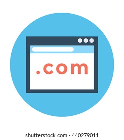 Website domain Vector Icon