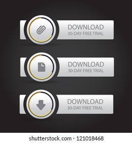 Website download buttons