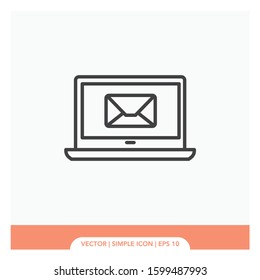 Website email Icon Vector Illustration