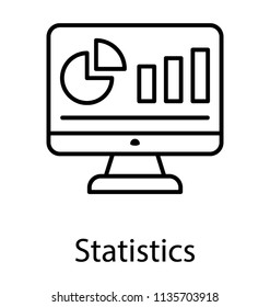 
Website embedded with graphical interpretation of business plan, symbolising statistical analysis 
