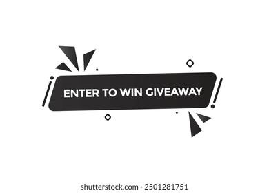 Website, geben Sie zu gewinnen, verschenken, Schaltfläche, lernen, bleiben, Vorlage, abgestimmt, Design, Ebene, Zeichen, Sprache, Blase Banner, modern, Symbol, klicken. 
