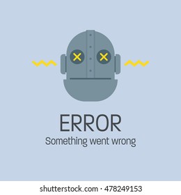 website error 404 header design