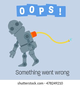 website error 404 header design
