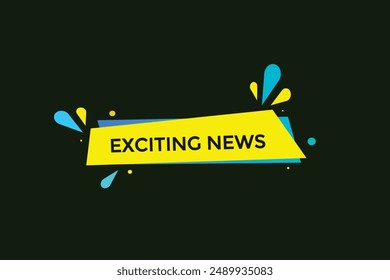 Sitio web, noticias emocionantes, en línea, Botón, aprender, permanecer, sintonizado, nivel, signo, discurso, burbuja de Anuncio, moderno, símbolo, Hacer clic. 
