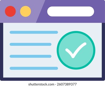 Website Flat Illustration Vector Design
