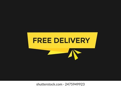Sitio web, entrega gratuita, oferta, Botón, aprender, permanecer, sintonizado, nivel, signo, voz, Anuncio de burbujas, moderno, símbolo, Hacer clic. 
