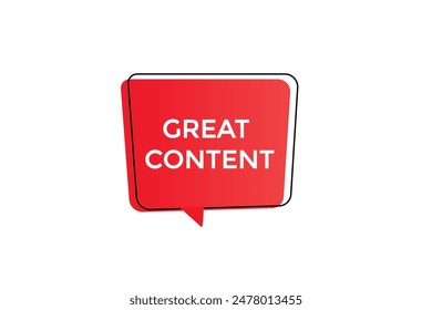 website, great content, offer, button, learn, stay, tuned, level, sign, speech, bubble  banner, modern, symbol, click. 
