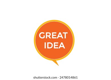 website, great idea, offer, button, learn, stay, tuned, level, sign, speech, bubble  banner, modern, symbol, click. 