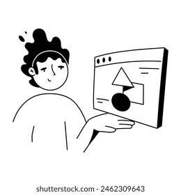 Website Hand Drawn Mini Illustrations