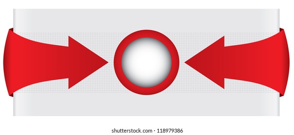 Website header or banner design